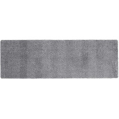 Hanse Home 102502 Clean and Go, Micro Thermal Polyamide Grey Придверный коврик 50 x 150 x 0,7 см