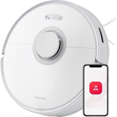 roborock Q7 Max Робот-пылесос с твердой резиновой щеткой, мощность всасывания 4200 Па, пылесос швабра робот PreciSense LiDAR навигация и 3D картирование, ков