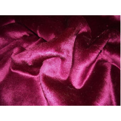 Короткий плюшевый медвежонок Care Bear Faux Fur Fabric Burgundy