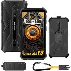 Ulefone Armor X12 Pro Смартфон Ударопрочный Android 13 8GB + 64GB ROM/TF-256GB 13MP Камера 4860mAh Батарея Дисплей 5.45