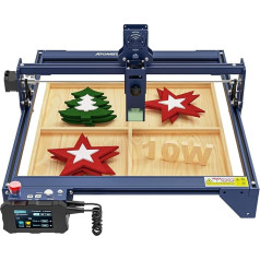 ATOMSTACK A10 PRO Лазерная гравировальная машина 10 Вт Лазерная резка CNC Лазерная резка 50 Вт Лазерная фокусировка 0,08 мм Большая площадь 410 x 400 мм