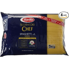 Спагетти Barilla Selezione Oro Chef №5, упаковка из 4 штук (4 x 3 кг)