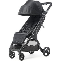 Ergobaby Metro+ Коляска-люлька с функцией раскладывания, детская коляска-люлька складная, совместимая с автомобильным сиденьем, маленькая легкая