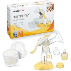 Ручной молокоотсос Medela Harmony, особенно легкий, мягкий и эффективный