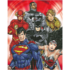 Diamond Dotz Camelot Six Stacked Superheroes 61.0 x 77.0 cm Алмазная живопись, алмазная живопись, DIY сверкающая картина для детей и взрослых CD-234200315