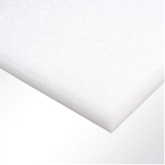 Plastazote® LD29 Полиэтиленовая пена PE Foam Hard Foam White 100 x 50 x 2 см