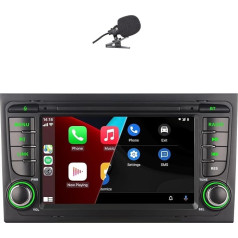 Biubiubiu Двойной DIN Радио для Audi A4 B6 B7 Радио Audi S4 RS4 Sportback Bluetooth Радио с Беспроводной Carplay Беспроводной Android Автомобиль Audi A4 Автомобильное Радио Се