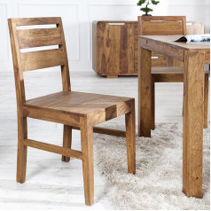 Cagü - Эксклюзивный стул [SATNA] изготовлен из массива дерева шишэм, обработанного воском, в полной сборке