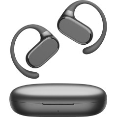 Беспроводные наушники HONOR Choice Open-Ear True Wireless Earbuds, шумоподавление AI, 40 часов работы от аккумулятора, Bluetooth 5.3, IP54, серый