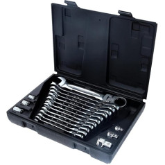 KS Tools 503.4868 GEAR+ Набор гаечных ключей с гибкой головкой, 18 предметов