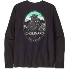 Patagonia krekls CHOUINARD Crest Ringer Responsibili-Tee LS M XL Black