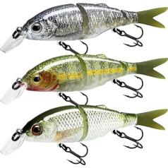 TRUSCEND Рыболовная приманка Crankbait, все слои воды серии, висит/медленно/тонущий плавающий/тонущий или Lipless Crankbaits для бас рыбалки, Lifelike/шад/мышь/у