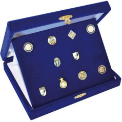 Giemme - Box Badge Historic Inter официальный подарок Футбол