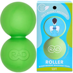 RAD Roller ✓ Premium Fascia Ball ✓ Высококачественный экологически чистый силикон высокой плотности ✓ Самомассаж, развитие ловкости и восстановление 