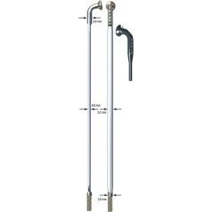Спицы Sapim Cx-ray Niro 2 x 294 мм серебристые