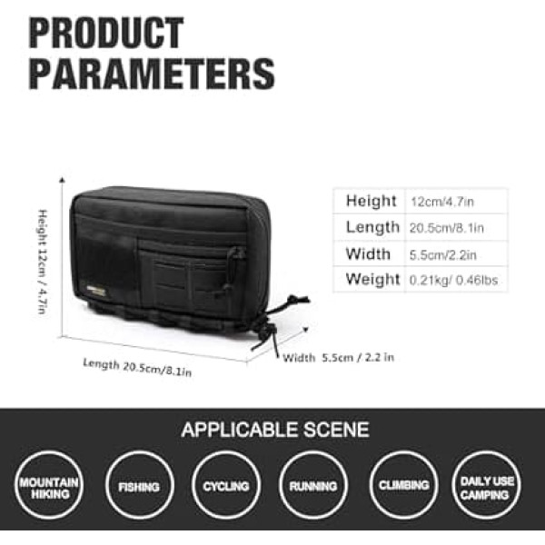 Mardingin Molle Pouch Utility Tactical Accessories Pouch для бега, езды на велосипеде и других видов активного отдыха