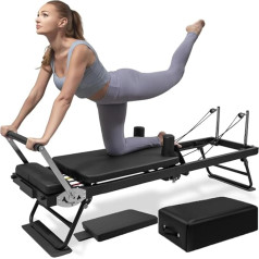 LIBRACTA Pilates Reformer Machine Set Board Portable Foldable Bed Equipment for Home Gym Workouts