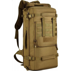 Selighting Тактический рюкзак 50L Водонепроницаемый Molle (модульная легкая грузоподъемность) Походный рюкзак треккинговый рюкзак для наружных по