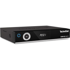 TechniSat DIGIPLUS UHD S - 4K спутниковый ресивер с двойным тюнером (DVB-S, DVB-S2, функция записи PVR, WLAN, LAN, CI-Plus, USB) черный