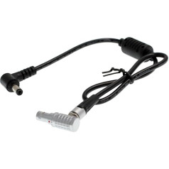 HangTon правый угол DC Plug 5.5x2.5mm к 2 Pin кабель питания для монитора передатчик приемник Teradek Бонд винт 18