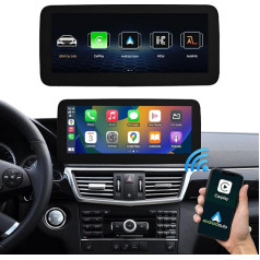 Road Top 12.3 дюймов автомобиля сенсорный экран беспроводной CarPlay Android для Mecedes Benz E Class W212 2009-2012 год с NTG4.0, автомобильный стерео мультимедийный рад