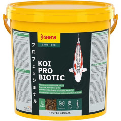 'SERA KOI ALL SEASONS Probiotic Koi Fish от 15 см) Благодаря новейшей специальной подкладке с пробиотиками (т.е. с одобренным стабилизатором кишечной флоры 