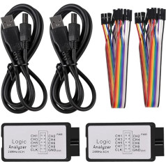 Dariokki 2 S?Tze USB Логический анализатор 24 МГц 8 каналов 24 М/секунды Логический анализатор Отладчик для ARM FPGA Логический анализатор Logic 24M 8CH