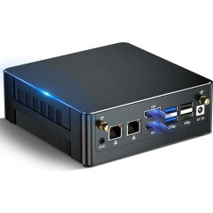Kinupute Mini PC i9, настольный компьютер с Core i9-12900H, 14 ядер до 5.0 ГГц, Windows 11 Pro, 64 Гб DDR4, 2T M.2 PCIE4.0 SSD, DP/HDMI/USB-C Triple Display, 8K/4K@60 Гц, Dual LAN, WiFi6E/BT5.3