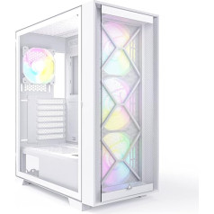 MONTECH Air 1000 Premium Midi Tower Tempered Glass White