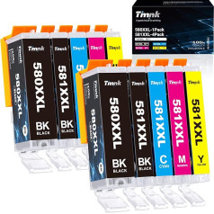 Timink 580 581 XXL картридж чернил мультипак совместимый с Canon PGI-580 CLI-581 для Pixma TS6150 TS6250 TS6350 TS8150 TS8250 TR8550 TR7550 TS705
