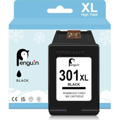Penguin 301XL Сменный картридж для HP 301 XL (1 черный) для Officejet 2620 4630 Deskjet 1000 2000 2050 3000 3510 3050 Envy 4500 5530