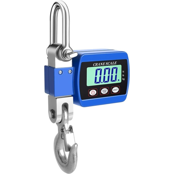 Промышленные весы Mini Kranwaa, от 0,05 кг до 500 кг, точные портативные Hänwaa, LCD цифровой промышленный высокоэффективный крюк Waa из легированной стал