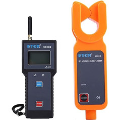Zangenstrommesser, Drahtlose Hoch- und Niederspannungsklemme digitaler Klemmzähler hoher und niedriger Spannungsstrom-Testmesser ETCR9100B.,Elektrowerkzeuge und -tester