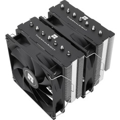 THERMALRIGHT Thremalright CPU Air Cooler PS120 SE 7 Heatpipes TL-C12B-S V2 PWM Fan Aluminium Heatsink Cover for Intel 1700/1150/1151/1200, AMD AM4 AM5