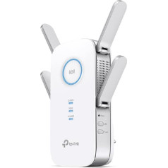 TP-Link RE655 WLAN Amplifier Repeater AC2600 (Dual WLAN AC + N, 1733 Мбит/с 5 ГГц + 800 МБит/с 2,4 ГГц) & TL-WA850RE WLAN Amplifier Repeater (300 Мбит/с, WLAN Amplifier) White