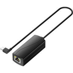 AF-USBC-PD PoE Splitter USB C - IEEE 802.3af PoE на USB-C для питания и передачи данных с доставкой питания | 10/100 данных в сочетании | Подходит почти к любому корпус