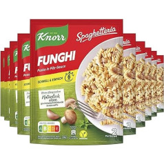 Knorr Spaghetteria Лапша Готовая Еда Funghi Вкусное Макаронное Блюдо Готовится за 6 Минут 10 x 150 мл