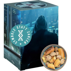 Адвент-календарь для взрослых Corasol Escape Thrillers & Snacks: Игра без дыхания - с пикантными закусками и орехами (625 г)