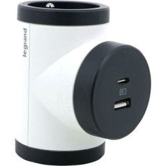 Ротационный разветвитель 2xp+z +usb ac-b/c