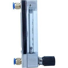 Flüssiges φ6φ8φ10 Schwimmer-Durchflussmesser DK800 Schnellanschluss Gas Flüssigkeit Methan Ethanol Messgerät (Gas 6-60L H 8mm)