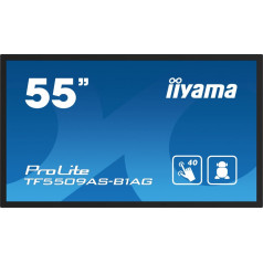 Монитор 55 дюймов tf5539as-b1ag,ips,4k,hdmix2,dp,rj45,3xusb,2x10w,android,24/7,ip65