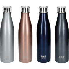 Built Perfect Seal Large Leak-Proof Stainless Steel Thermos Flask, 740 мл, антрацит