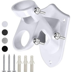 Флагшток держатель 2 позиции дом флаг столб крепление сверхмощный алюминиевый кронштейн нержавеющая сталь оборудование сильный и ржавчин