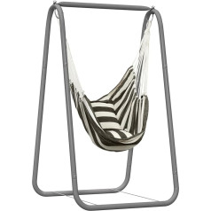 qorkhogr подставка для качелей, подставка для кресла-гамака с подвесным креслом-качелями, макс 100 кг, сверхмощное подвесное кресло с A-образной