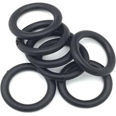 10 stücke NBR O Ring Öl Dichtung Dichtung Dicke CS 1mm OD 3~72 mm Automobil Nitril Gummi Runde form Korrosion Widerstehen Scheibe Schwarz(OD 5.5MM CS 1.0MM_1MM X10PCS)