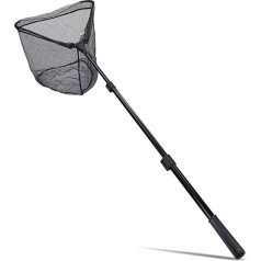 Zite Fishing Landing Net Rubberised Net - Fishing Landing Net Easy Telescopic Technology - 60 x 60 см Fishing Net