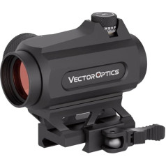 Vector Optics SCRD-72 Maverick-II 1x25 Genii Motion Sensor Red Dot Visor for Sports, Airsoft and Hunting, Air Rifle, Target Visor, Reflex Visor, Red Dot for Aiming