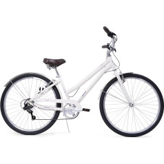 Женский гибридный городской велосипед Huffy Sienna белый M