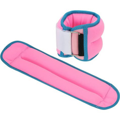 PATIKIL Ankle Weights, Leg Weight Straps Adjustable 0.5 kg Ankle Weight Sets, Pink