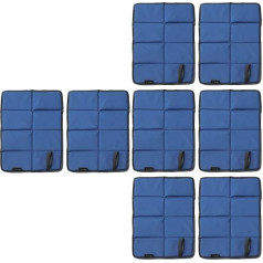 BESPORTBLE Pack of 8 Folding Cushion Foam Camping Mat Seat Cushion for Hunting Cushion Sleeping Pad for Backpacking Colchoneta Picnic Cushion Outdoor Oxford Fabric Child Cushion